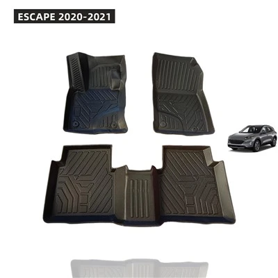 تشک‌های خودکار سه بعدی TPE ضد آب بدون لغزش OEM ضد سایش برای ESCAPE 2020-2021